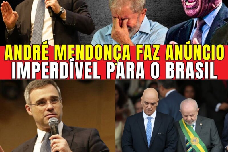 ANDRÉ MENDONÇA QUEBRA O SILÊNCIO EM IGREJA E FAZ REVELAÇÃO QUE IMPACTA TODO O BRASIL É DE ARREPIAR