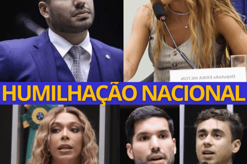 OMG! Erika Hilton Humilha André Fernandes e Nikolas Ferreira e Toma de Assalto Apavoro de Influenciador