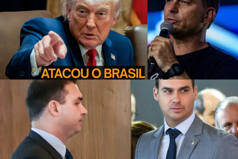 Como os Filhos de Bolsonaro Ofereceram a Soberania do Brasil a Donald Trump e os Riscos de uma Invasão Militar Estrangeira