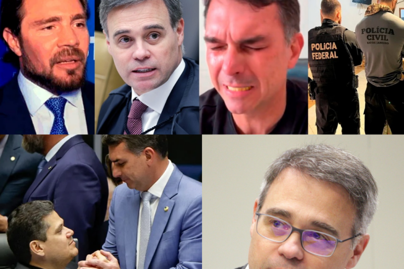 Bomba em Brasília: Vorcaro Abre o Bico, Entrega Flávio Bolsonaro e Alcolumbre à PF e André Mendonça Decreta Caçada com Prisões Iminentes