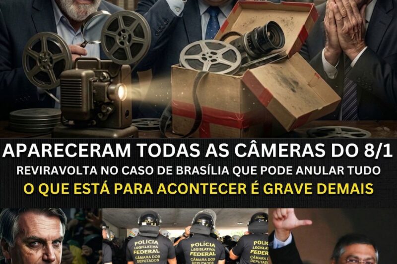 EXCLUSIVO: O Enigma das Câmeras do 8 de Janeiro e as Contradições Oficiais que Colocam a Versão do Governo em Xeque