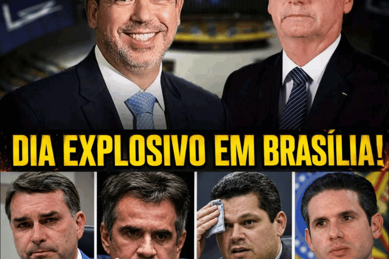 Delação Bombástica de Ciro Nogueira Abala Bolsonarismo: Flávio Bolsonaro, Hugo Motta e Alcolumbre na Mira!