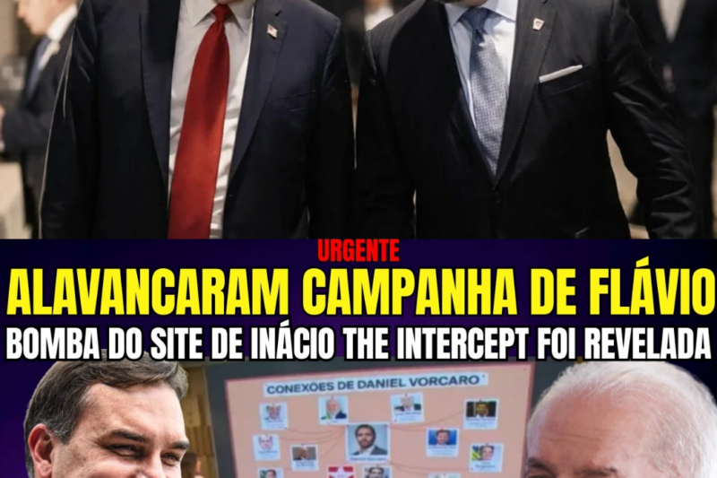 URGENTE! Inácio explode contra Intercept: revelações chocam a campanha de Flávio Bolsonaro