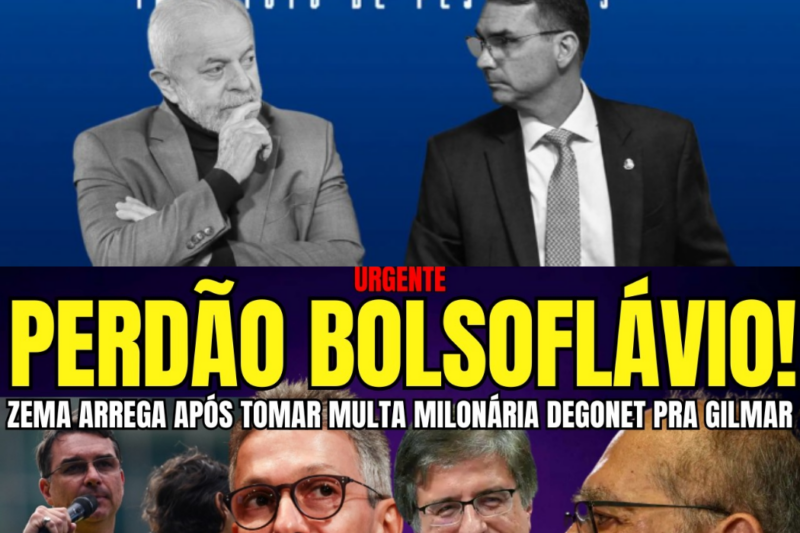 URGENTE: Flávio Bolsonaro em Destaque e o Efeito de Multas, Denúncias e Polarização Política