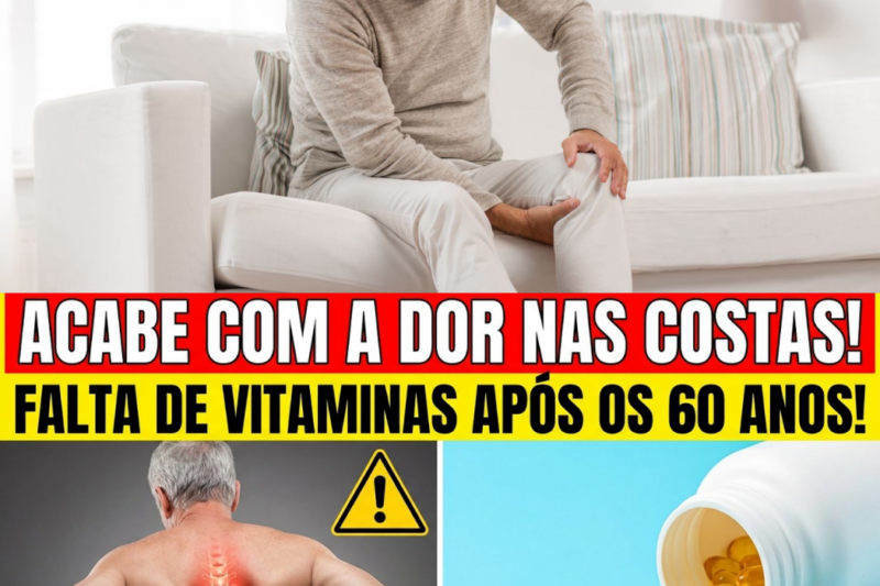 Idosos: A Vitamina Nº 1 Para Dor na Coluna Que Médicos Ignoram