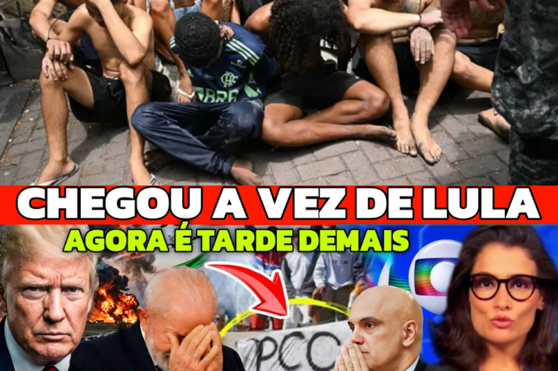 Alerta Máximo: Trump Coloca o Brasil na Mira e o Governo Lula Entre a Cruz e a Espada — CV, PCC e STF Sob Pressão Internacional