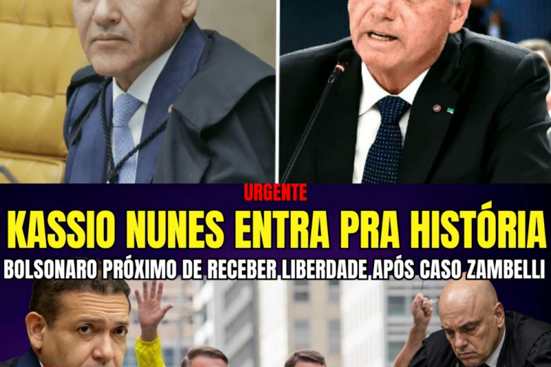 Cássio Nunes Pode Redefinir o Destino de Bolsonaro: A Caneta que Pode Libertar o Presidente e Reconfigurar a Política Brasileira