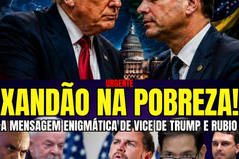 URGENTE! Tic-Tac em Washington: Encontro Secreto de Flávio com Trump e Rúbio Prepara GOLPE FATAL Contra Moraes e Lula!