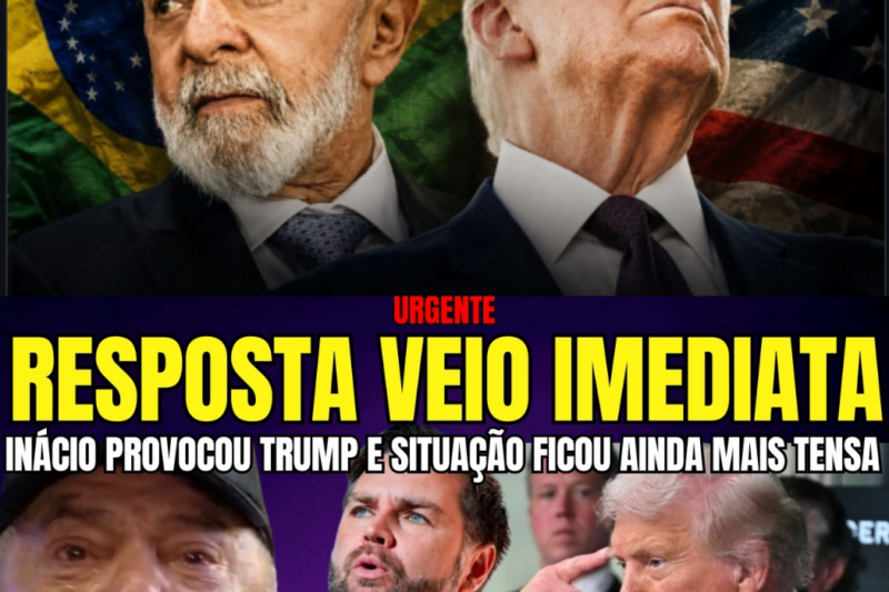 A verdade veio à tona: Lula convocou “nossos criminosos” e recebeu uma resposta amarga da Casa Branca, com a aprovação de Trump.