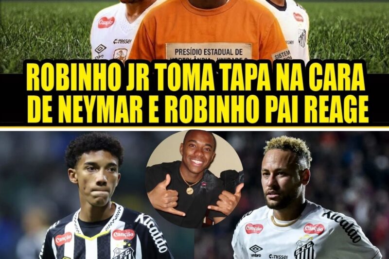 De herdeiro a adversário: A drástica medida judicial da família de Robinho contra Neymar que divide a torcida santista e coloca o ‘código de ética’ do vestiário em xeque