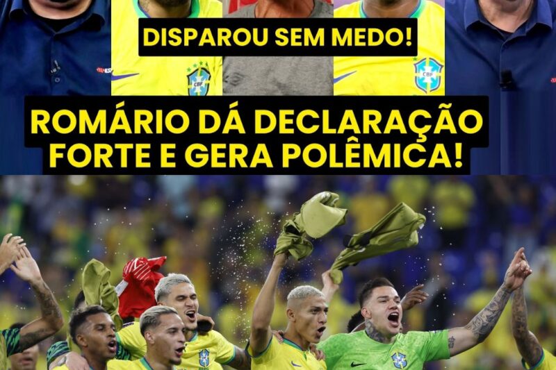ROMÁRIO DISPARA VERDADES: A Análise Implacável do Baixinho Sobre Neymar, Vinícius Jr e o Futuro da Seleção Brasileira