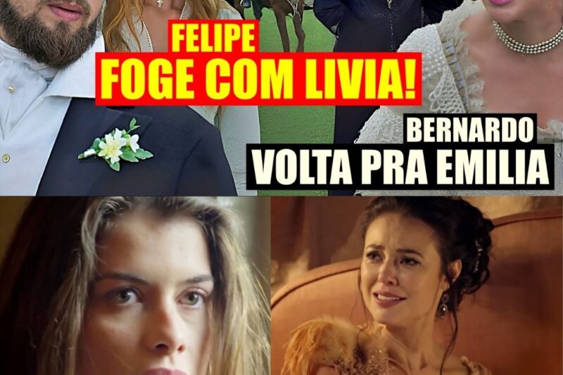 ALÉM DO TEMPO: RESUMO TERÇA 19/05 – Felipe Abandona Melissa, Tira Lívia do Convento e o Passado Faz a Condessa Desmaiar!