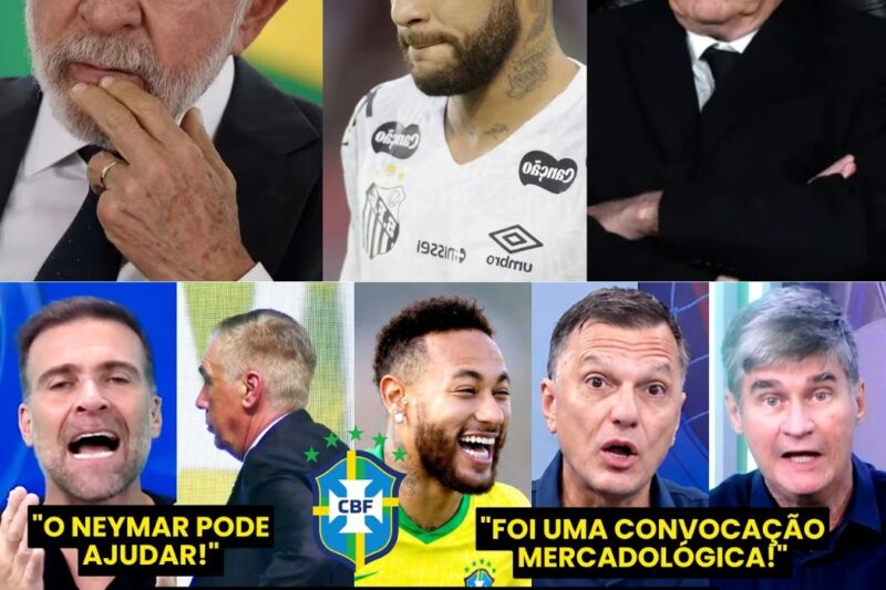 O DEBATE FERVILHA: A Convocação Político-Mercadológica de Neymar e o Xeque-Mate de Carlo Ancelotti na Seleção Brasileira