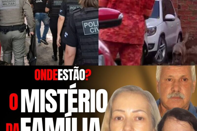 Mistério Macabro: A Família Aguiar Desaparece em Cachoeirinha – Onde Estão os Corpos?
