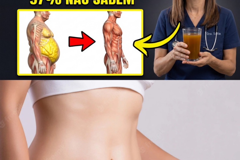 Beba ISSO Antes de Dormir… O Açúcar CAI 40% e a Gordura Abdominal DERRETE Durante a Noite