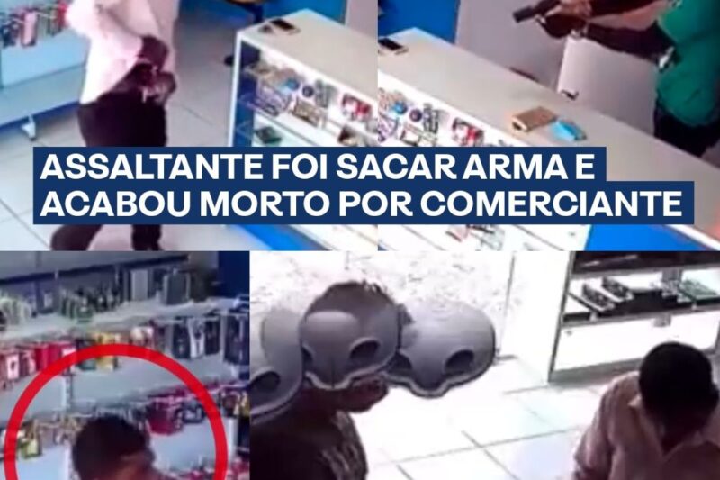 O FARO DA SOBREVIVÊNCIA ATRÁS DO BALCÃO: COMERCIANTE LÊ A LINGUAGEM DO CRIME, ANTECIPA ASSALTO E NEUTRALIZA AMEAÇA A TIROS