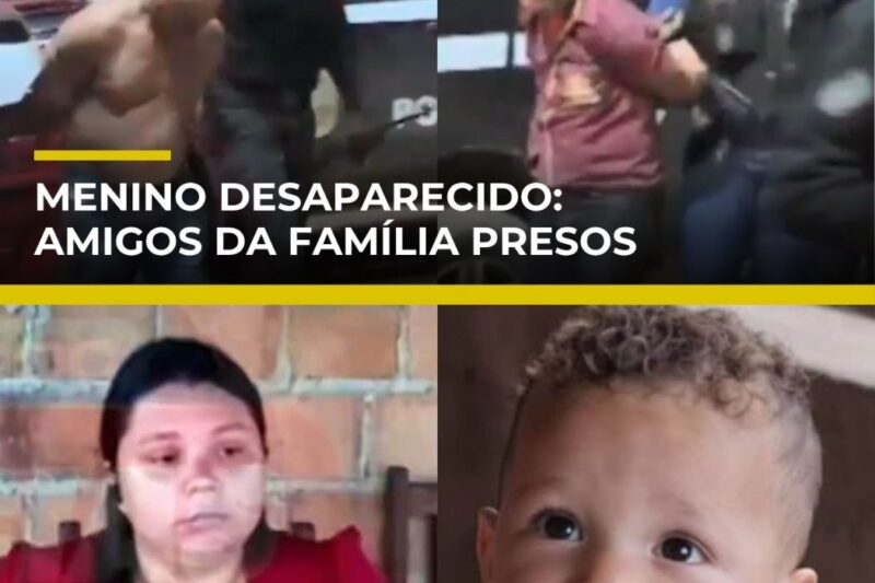 O INIMIGO SENTA À MESA: SUPOSTOS AMIGOS DA FAMÍLIA SÃO PRESOS PELO SEQUESTRO DO BEBÊ JOSÉ ARTHUR NO PARÁ