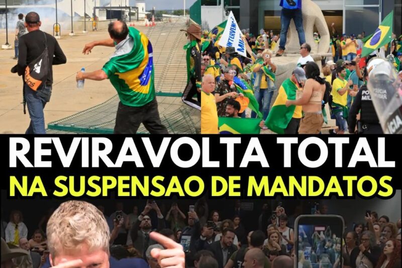 SURTO COLETIVO NO PARLAMENTO: Deputados da direita enfrentam suspensão enquanto esquerda mostra seu verdadeiro autoritarismo