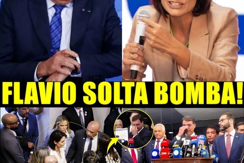 Flávio Bolsonaro no olho do furacão – Áudios vazados revelam financiamento de filme e movimentam política nacional