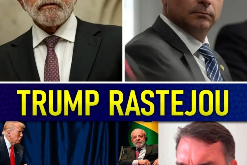 TRUMP DE JOELHOS PRA LULA!! FLÁVIO BOLSONARO FOGE DOS EUA ÀS PRESSAS COM MEDO DE PRlSÃO