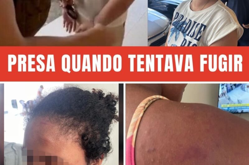 ALGEMADA: Veja momento da prisão de ex-patroa acusada de torturar empregada doméstica no Maranhão