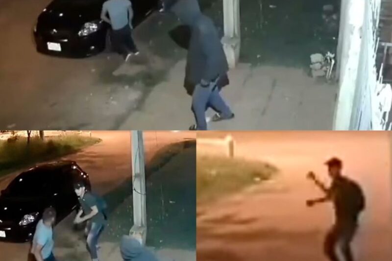 Vítima “enlouquece”, enfrenta ladrões com pedras e impede assalto em bairro popular