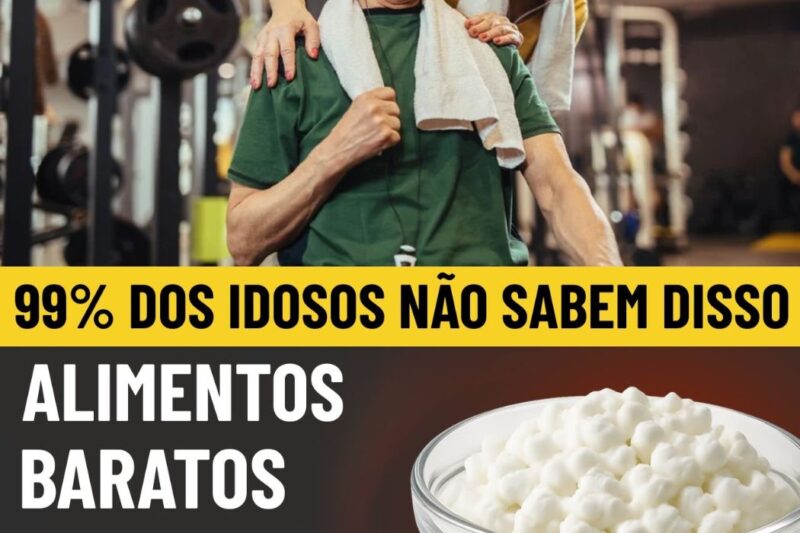 Mais de 60 anos? Descubra 12 alimentos baratos e poderosos para ganhar músculos e recuperar a força rapidamente