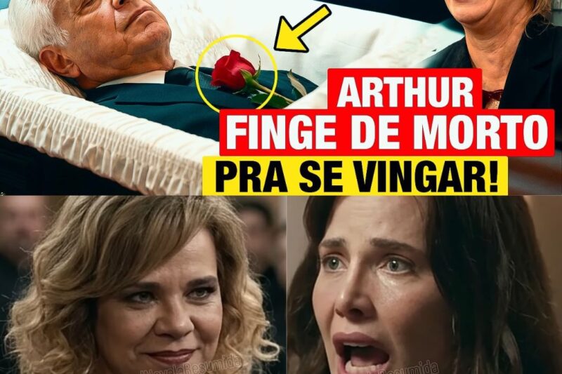 O RESSURGIMENTO DO MAGNATA: Artur Brandão encena sua própria morte em velório chocante para desmascarar a ganância de Pilar