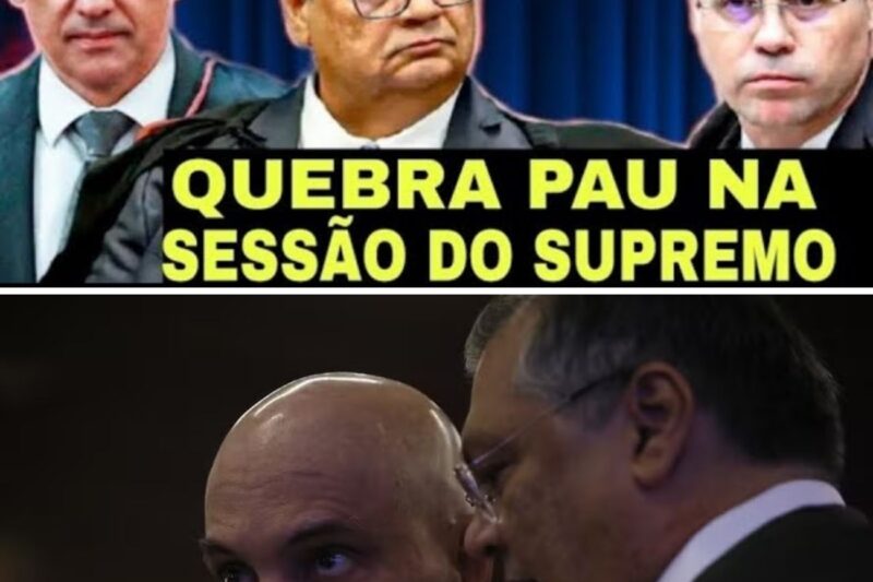 DEU TRETA NA CORTE! ANDRÉ MENDONÇA SE DESCONTROLA NO STF MINISTRO ALEXANDRE e DINO REAGEM E DESTROEM