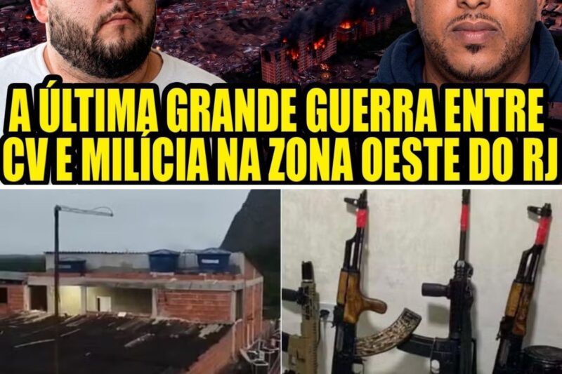 GUERRA SANGRENTA NA ZONA OESTE: COMO O COMANDO VERMELHO PISOU NO CORAÇÃO DA MILÍCIA MAIS ANTIGA DO RIO!