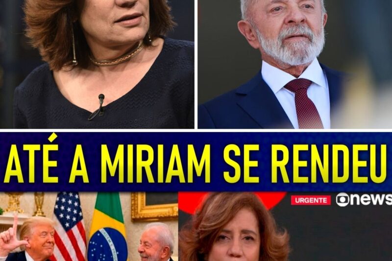 MIRIAM LEITÃO FURA BLOQUEIO DA GLOBO E MOSTRA GRANDE VITÓRIA DE LULA NOS EUA!! RASGOU ELOGIOS A ELE!