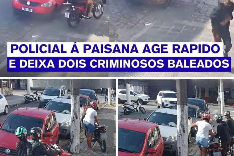O Instinto Atrás da Mira: Como um Policial à Paisana Interrompeu um Assalto em Segundos