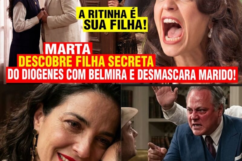 A NOBREZA DO AMOR: O Sangue Revela o Pecado – Marta Descobre Filha Secreta de Diógenes e Declara Fim do Casamento!