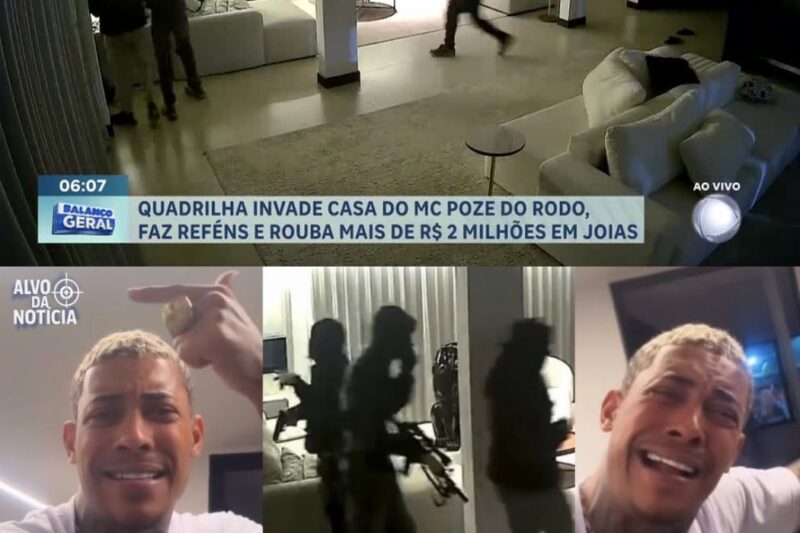 Invasão à Mansão de MC Poze: Crime Organizado e Prejuízo de R$ 2 Milhões no Rio!