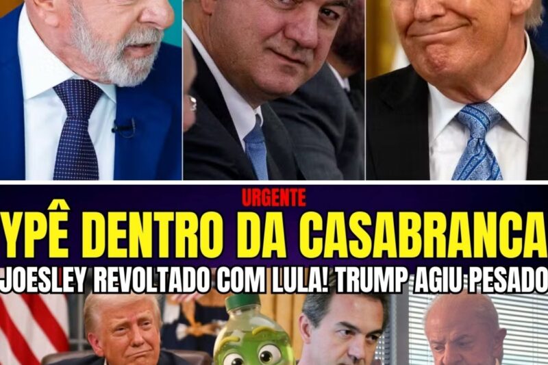 URGENTE BOICOTE CONTRA YPÊ DE INÁCIO SE VOLTA CONTRA JOESLEY E DETERGENTE VAI PARAR NA MESA DE TRUMP