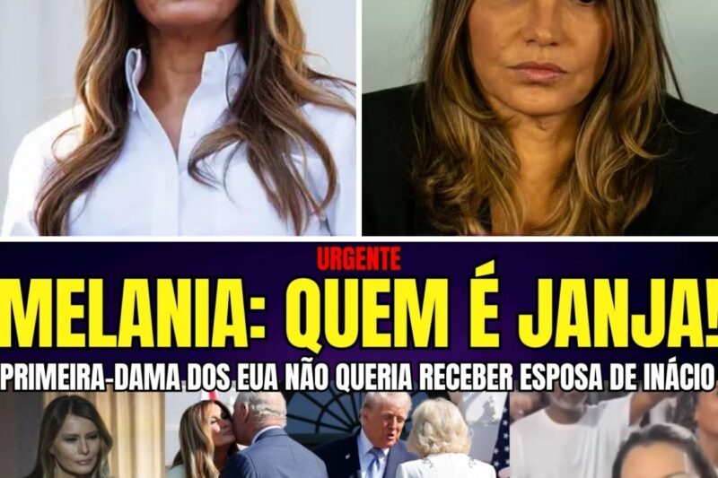 URGENTE MELANIA TRUMP NÃO QUERIA RECEBER JANJA HUMLHAÇÃO SERIA AINDA MAIOR E FEZ DESISTIR DA VIAGEM
