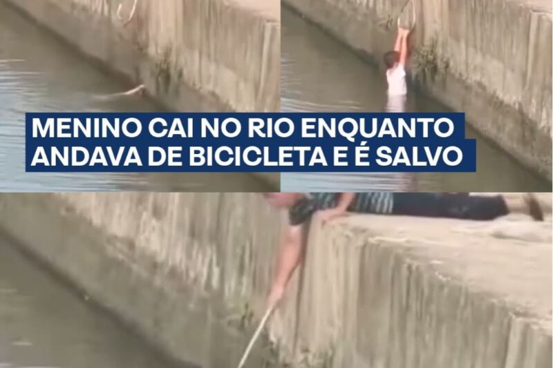 O Herói Invisível e o Rio da Negligência: Vendedor Ambulante Salva Menino de Afogamento Iminente