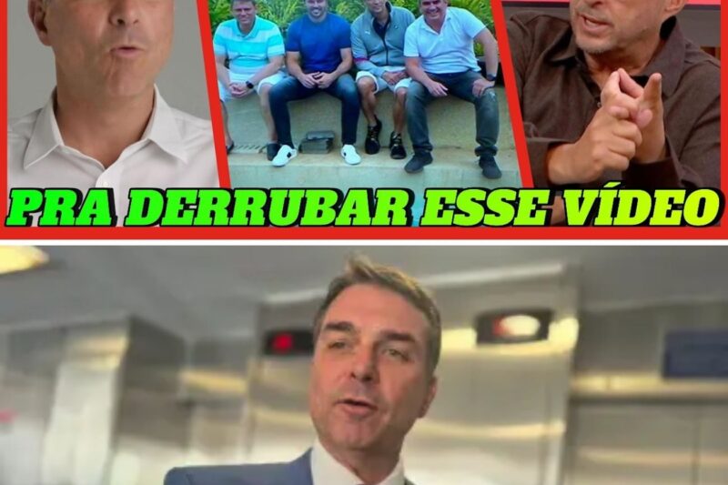 VEXAME NACIONAL! FLÁVIO SE AFUNDA COM VÍDEOS MEQUETREFES E OCTÁVIO GUEDES MOSTRA A VERDADE
