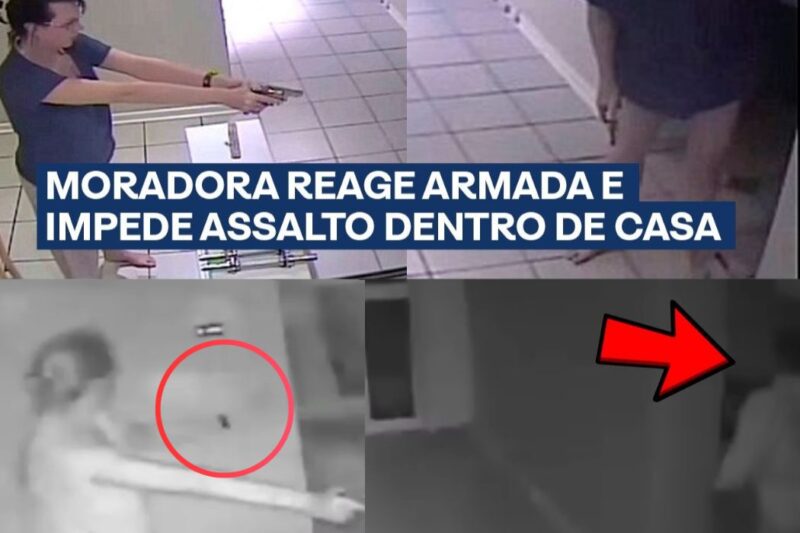 O Feitiço Contra o Feiticeiro: Mulher Desperta na Madrugada, Reage a Assalto e Recebe Invasores à Bala