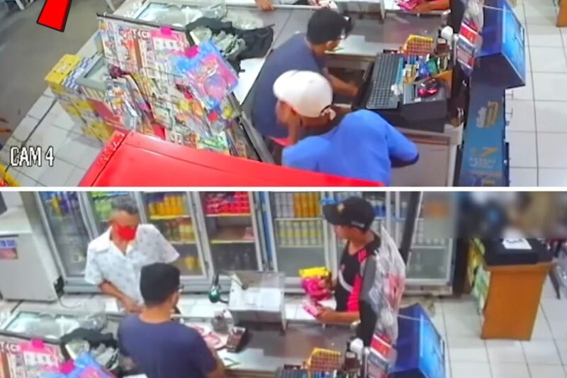 DISFARCE FATAL: Assaltante usa sandália para enganar caixa, mas REAÇÃO EXPLOSIVA de dono de mercado muda TUDO em Salinas!