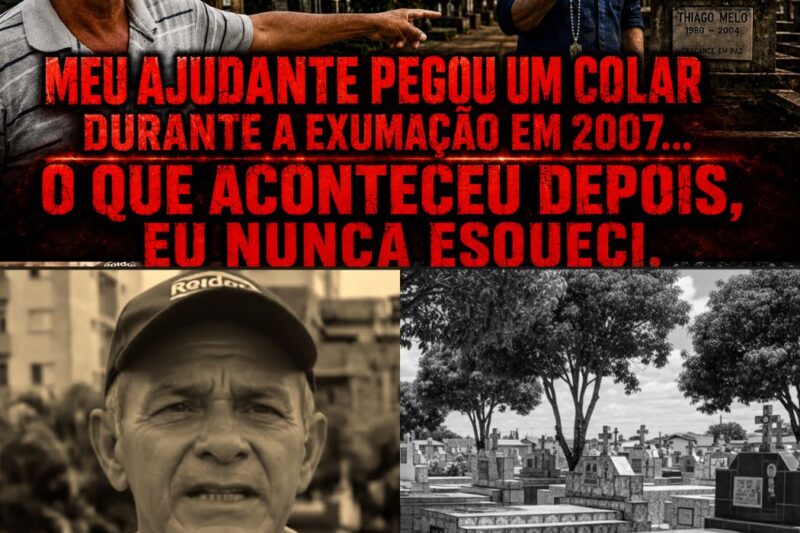 O DÉBITO DO ALÉM: O dia em que a ganância de um coveiro profanou o repouso eterno e despertou algo incompreensível