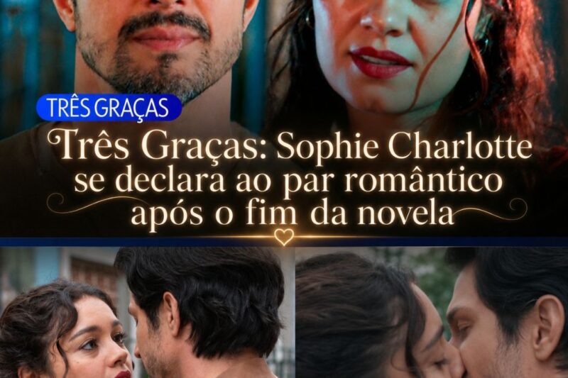 O Fim de um Ciclo em ‘Três Graças’: Sophie Charlotte Quebra o Protocolo e Exalta a Parceria com Romulo Estrela