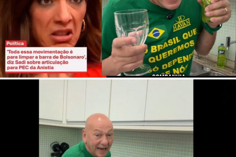 VÉIO DA HAVAN NEGACIONISTA E CARA DE NOJO DE ANDREIA SADI AO VIVO VIRALIZAM NAS REDES