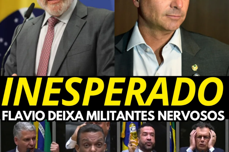 URGENTE! Inácio explode contra Intercept: campanha de Flávio Bolsonaro sob ataque e Brasília fervilha