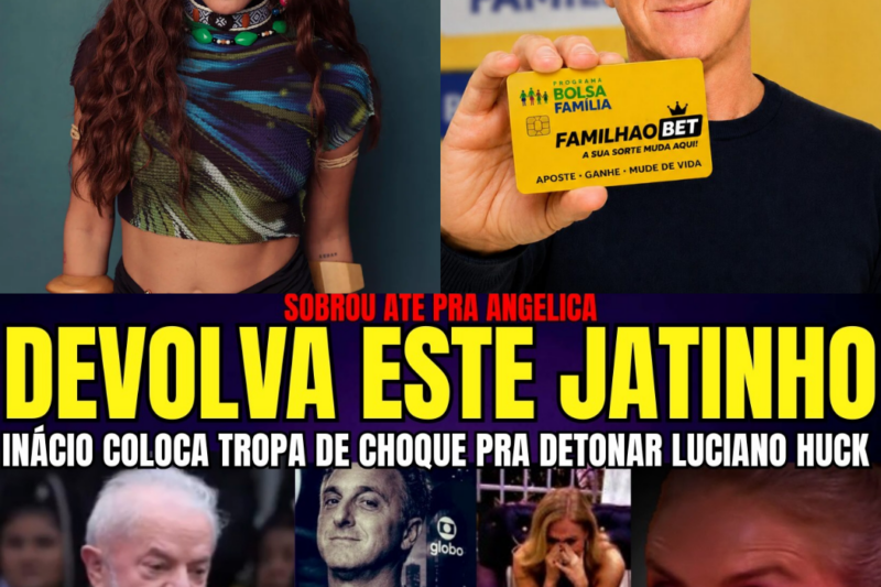 REVOLTA DOS MILIONÁRIOS! Lula Manda Retaliar Luciano Huck e Exige Devolução de Jatinho Após Críticas Devastadoras ao Bolsa Família!