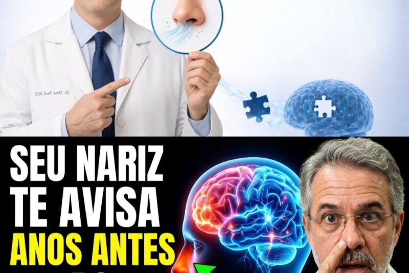 Seu NARIZ já sabe que o Alzheimer está chegando (10 anos antes)