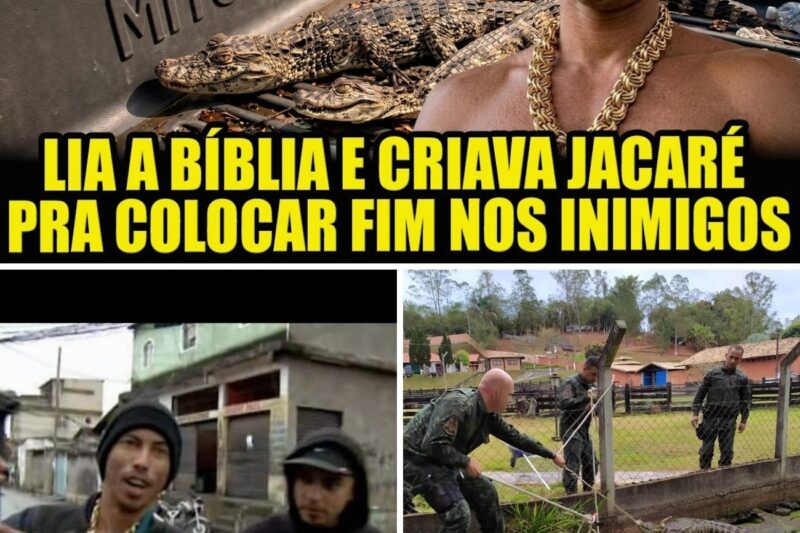 ENTRE O FUZIL E A BÍBLIA: O SURREAL DESTINO DO CHEFÃO QUE PREGAVA O EVANGELHO ENQUANTO ALIMENTAVA JACARÉS COM SEUS INIMIGOS!