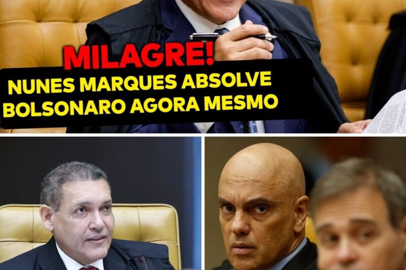 MORAES ACUADO? A Caneta de Nunes Marques Ameaça EXPLODIR o Sistema e Devolver Bolsonaro ao Poder AGORA!