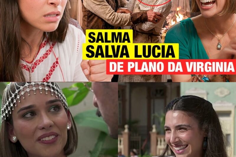 A NOBREZA DO AMOR: A Derrocada de Virgínia — Salma Salva o Atelier de Lúcia e a Vilã é Humilhada em Praça Pública!