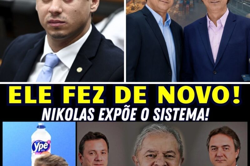 NIKOLAS SOLTA OUTRA BOMBA QUE PEGOU O SISTEMA DE SURPRESA